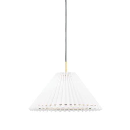 Mitzi Demi 18" Wide LED Pendant Aged Brass