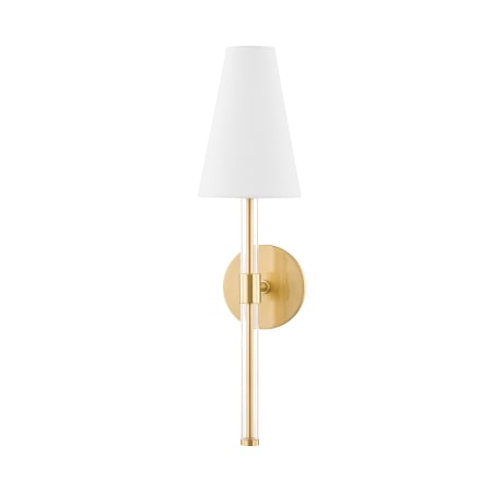 Mitzi Janelle 21" Tall Wall Sconce Aged Brass