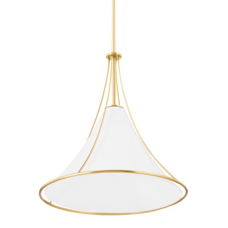 Mitzi Madelyn 17" Wide Pendant Aged Brass