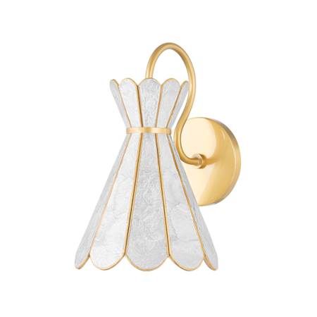 Mitzi Lyra Wall Sconce Aged Brass