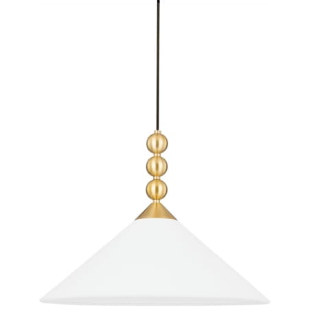 Mitzi Sang 20" Wide Pendant Aged Brass