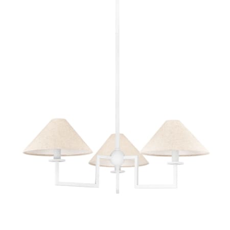 Mitzi Gladwyne 3 Light 30" Wide Chandelier Textured White