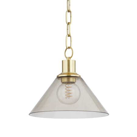 Mitzi Anniebee 11" Wide Pendant Aged Brass