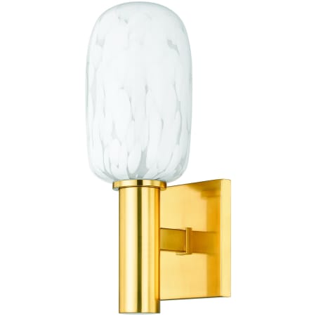 Mitzi Abina 13" Tall Wall Sconce Aged Brass