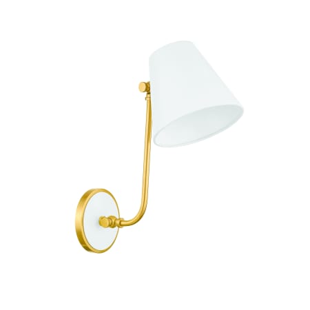 Mitzi Georgann 16" Tall Wall Sconce Aged Brass / Soft White