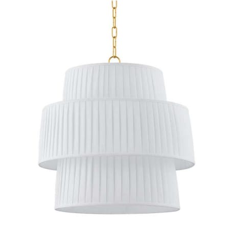 Mitzi Rya 22" Wide Pendant Aged Brass