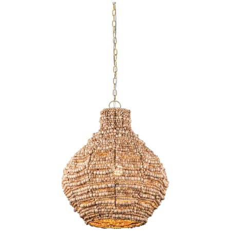 Mitzi Tiana 20" Wide Pendant Aged Brass