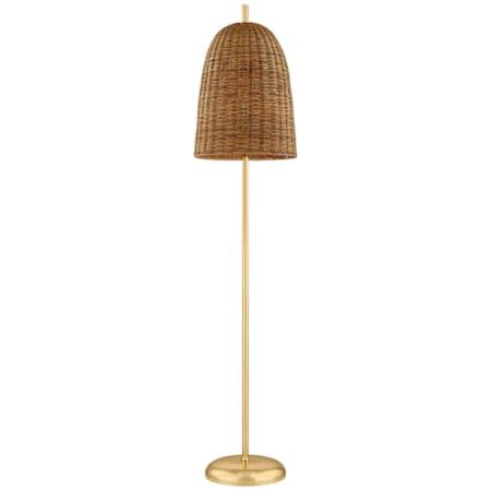Mitzi Beatrice 64" Tall Accent Floor Lamp Aged Brass
