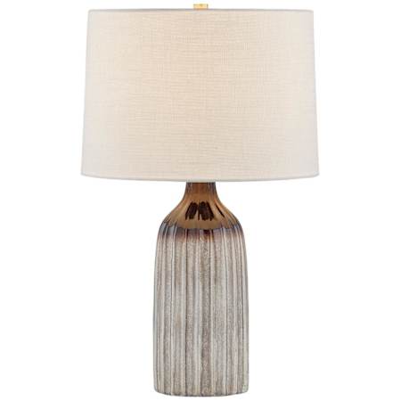 Mitzi Raisa 27" Tall Accent Table Lamp Aged Brass / Ceramic Affogato