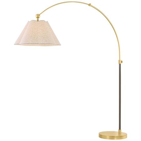 Mitzi Janie 70" Tall Arc Floor Lamp Aged Brass / True Bronze