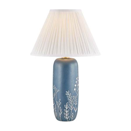 Mitzi Etta 23" Tall Vase Table Lamp Aged Brass / Ceramic Midnight Bloom