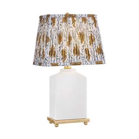 Mitzi Brynn 17" Tall Vase Table Lamp Cloud / Gold Leaf