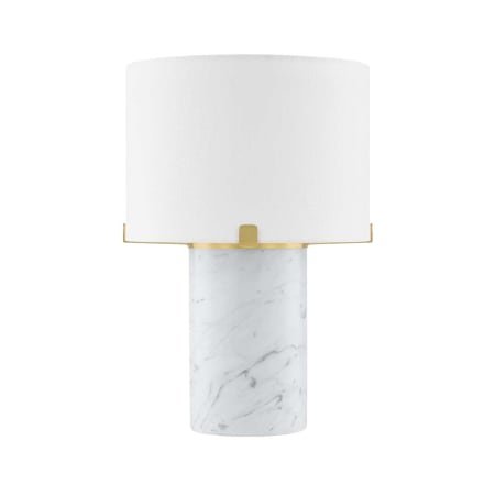 Mitzi Rumi 16" Tall Vase Table Lamp Aged Brass