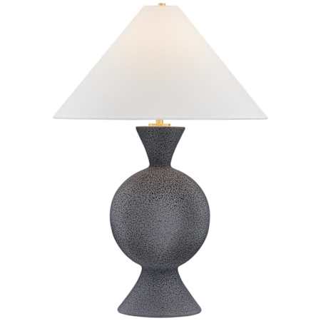Mitzi Zadeh 27" Tall Accent Table Lamp Aged Brass / Ceramic Pale Midnight