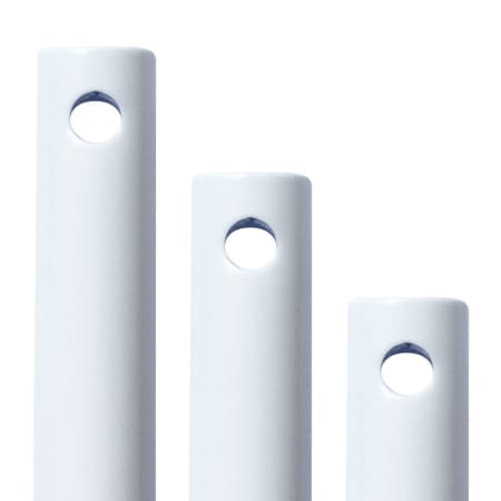 Modern Fan Co. 12" Ceiling Fan Downrod for 9 Ft Ceilings Gloss White