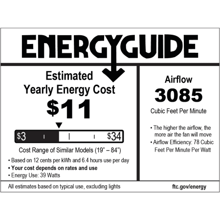 Energy Guide - 42"