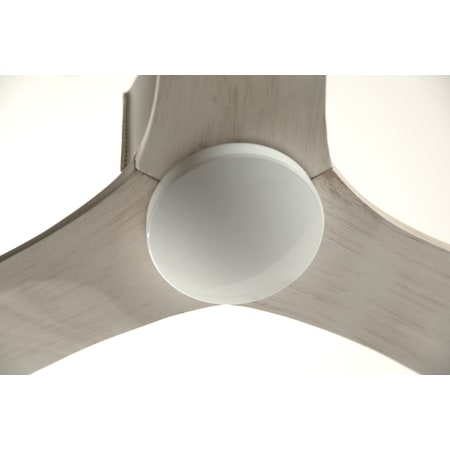 Gloss White finish and Ivory Leather sleeve and Whitewash blades closeup 5