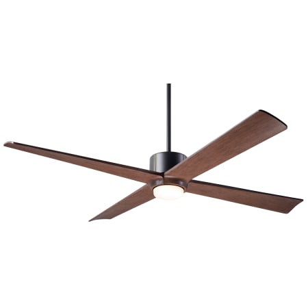 Modern Fan Co. Nouveau DC 56" 4 Blade Indoor / Outdoor LED Ceiling Fan Dark Bronze / Brass