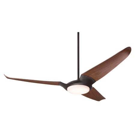 Modern Fan Co. IC/Air3 56" 3 Blade Outdoor Ceiling Fan with Light Kit, Custom Blade and Control Options Dark Bronze