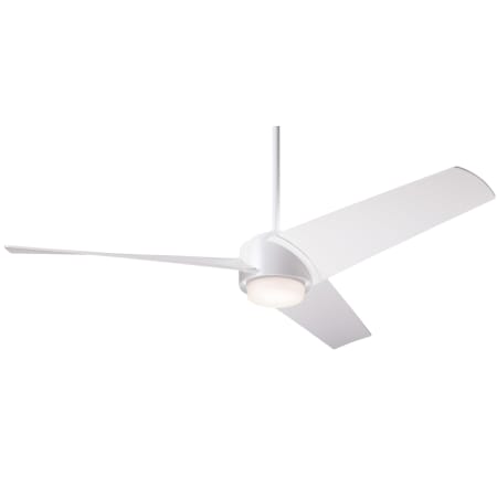 Modern Fan Co. Ambit DC 56" 3 Blade Indoor / Outdoor LED Hanging Ceiling Fan Matte White