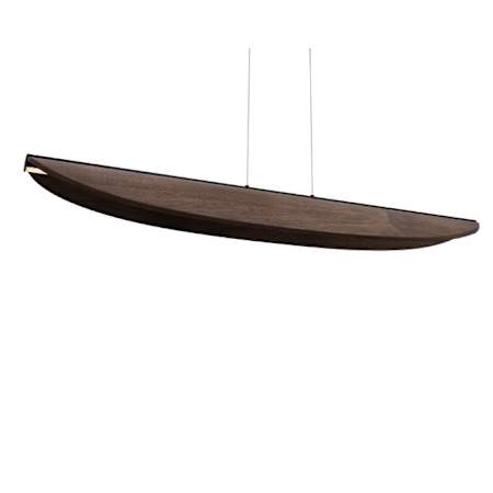 Modern Forms Kiefer Pendant Light Black / Dark Walnut