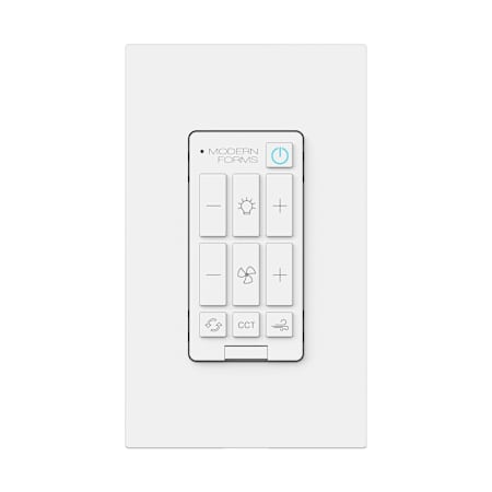 Modern Forms 6-Speed Ceiling Fan Wall Control White