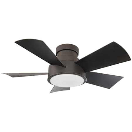Modern Forms Vox 38" 5 Blade Indoor / Outdoor Smart LED Ceiling Fan Bronze / 2700K