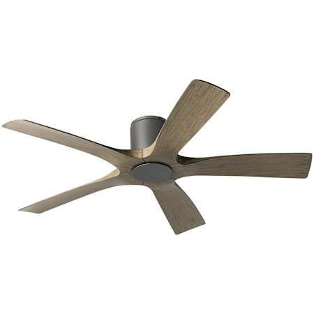 Modern Forms Aviator 54" 5 Blade Indoor / Outdoor Smart Hugger Ceiling Fan Graphite