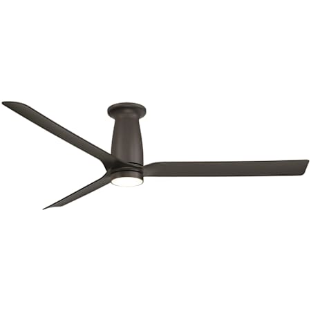Modern Forms Smooth 52" 3 Blade Indoor / Outdoor Smart LED Hugger Ceiling Fan Bronze