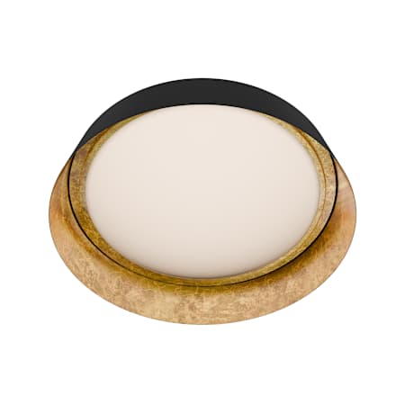 Modern Forms Gilt 22" Wide 3000K LED Flush Mount Ceiling Fixture / Wall Sconce Bronze / Gold Leaf