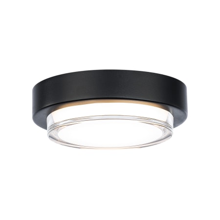 Modern Forms Kind 8" Wide LED Flush Mount Drum Ceiling Fixture - 3500K Black