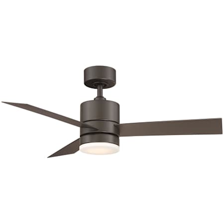 Modern Forms Axis 44" 3 Blade Indoor / Outdoor Smart LED Hanging Ceiling Fan Bronze / 2700K