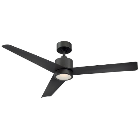 Modern Forms Lotus 54" 3 Blade Indoor / Outdoor Smart LED Ceiling Fan Bronze / 2700K