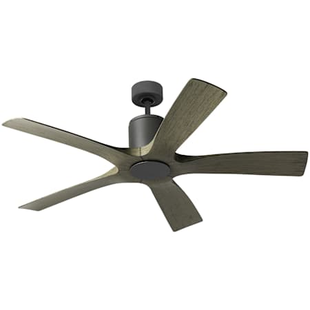Modern Forms Aviator 54" 5 Blade Indoor / Outdoor Smart Hanging Ceiling Fan Graphite