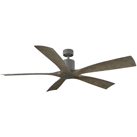 Modern Forms Aviator 70" 5 Blade Indoor / Outdoor Smart Ceiling Fan Graphite