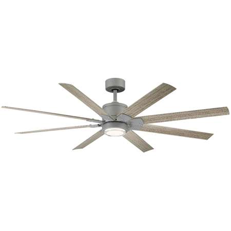 Modern Forms Renegade 52" 8 Blade Indoor / Outdoor Smart LED Ceiling Fan Graphite / 2700K