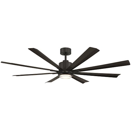 Modern Forms Size Matters 65" 8 Blade Indoor / Outdoor Smart LED Ceiling Fan Bronze