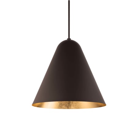 Modern Forms Taper 22" Wide LED Pendant Bronze / Gold Leaf