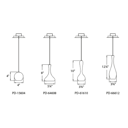 Modern Forms-PD-15604-Line Drawing
