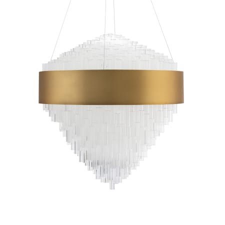 Modern Forms Luzerne 26" Wide LED Suspension Pendant Aged Brass