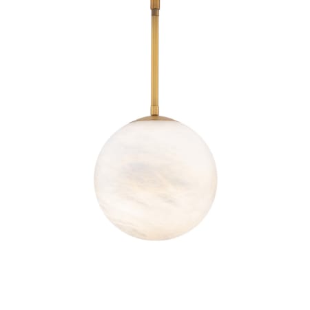 Modern Forms Pisces 8" Wide LED Mini Pendant Aged Brass