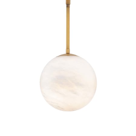 Modern Forms Pisces 8" Wide LED Mini Pendant Aged Brass