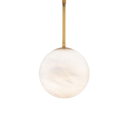 Modern Forms Pisces 8" Wide LED Mini Pendant Aged Brass