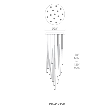 Modern Forms-PD-41715R-Line Drawing