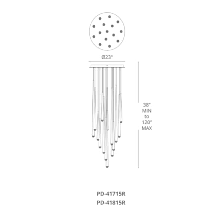 Modern Forms-PD-41815R-Line Drawing