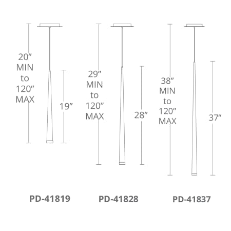 Modern Forms-PD-41819-Line Drawing