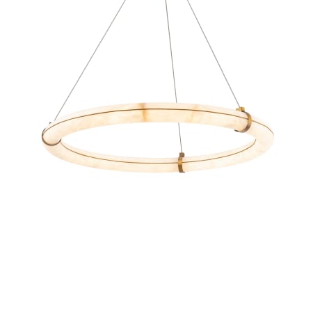 Modern Forms Clique 31" Wide LED Suspension Pendant Aged Brass