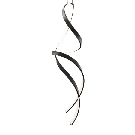 Modern Forms Synopsis 18" Wide LED Suspension Pendant Black