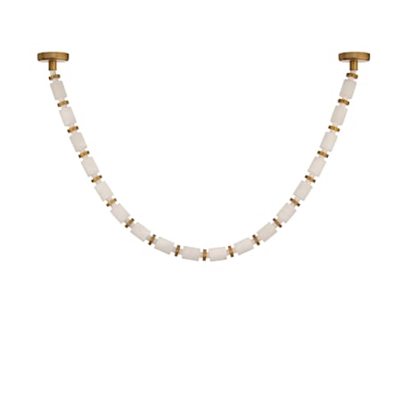 Modern Forms Entice 18 Light 2" Wide LED Multi Light Pendant Aged Brass