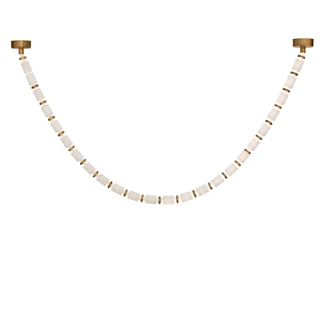 Modern Forms Entice 24 Light 2" Wide LED Multi Light Pendant Aged Brass